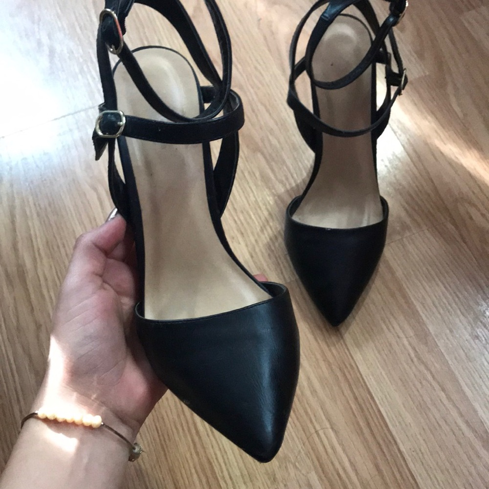 Black heels